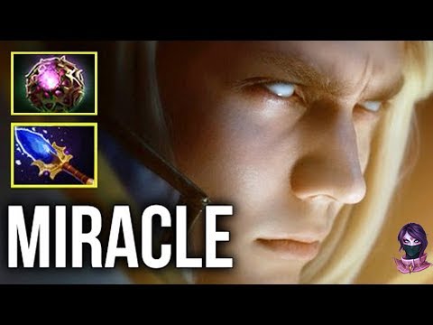 Miracle- Invoker Crazy Quas Wex Build Aghanim Gameplay Highlights by Time 2 Dota #dota2