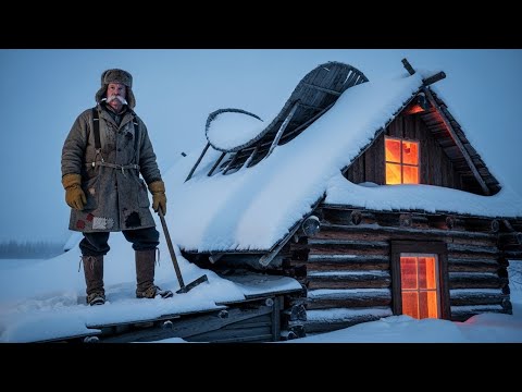 Everyone Laughed At The Northern Homesteader’s ‘Snow Saddle’ Over The Roof — Then Inside Stayed 20°
