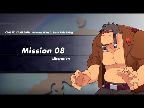 Advance Wars 1+2: Reboot Camp – AW2 Campaign - Mission 8: Liberation (Rank S, Score: 300)