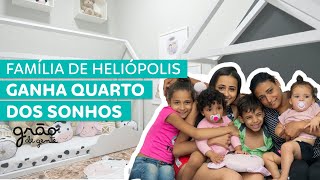 ENTREGA INESQUECÍVEL NA COMUNIDADE DE HELIÓPOLIS | QUARTO DOS SONHOS