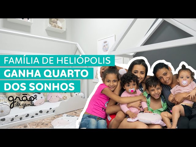 ENTREGA INESQUECÍVEL NA COMUNIDADE DE HELIÓPOLIS | QUARTO DOS SONHOS