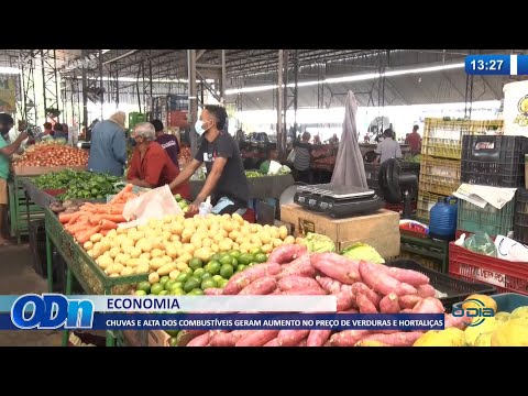 Chuvas e alta dos combustíveis geram aumento no preço de verduras e hortaliças 22 02 2022