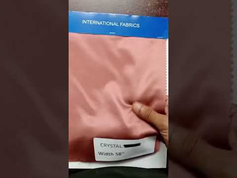 CRYSTAL SATIN FABRICS