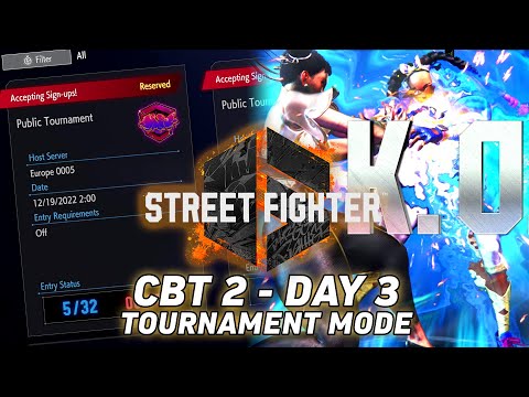 Street Fighter 6 Closed Beta Test 2 - Day 3 | Tournament Mode! | Dani Plays