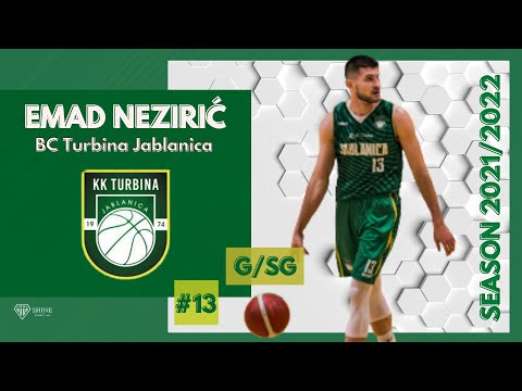 EMAD NEZIRIC | KK TURBINA JABLANICA | A1 LEAGUE BIH | SEASON 21/22 HIGHLIGHTS