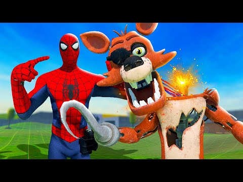 We RIPPED Foxy from FNAF Apart - Bonelab VR Mods