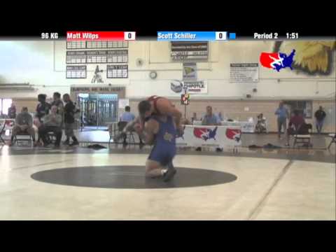 2012 Univ. WTT: 96 KG - Matt Wilps (Pittsburgh WC) vs. Scott Schiller (Minnesota Storm)