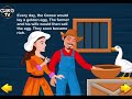 The Goose That Laid The Golden Eggs Moral Story KidloLand