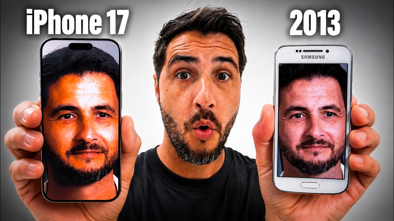 Mi iPhone 17 no pudo ganar a este del 2013