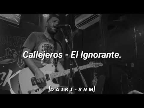 Videoclip de El Ignorante — Callejeros