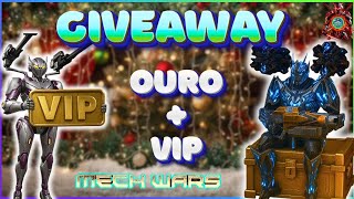MECH WARS - 🎯 Ouro + VIP de Graça no Mech Wars — Participa Agora e Aumenta Tuas Chances!