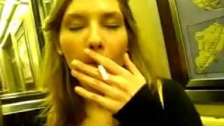 Smoking on the Subway!