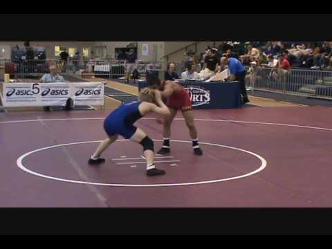 University Nationals Freestyle Finals 55 kg: Zach Sanders dec Tony Mustari