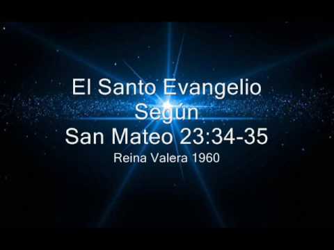 San Mateo 23:34-35. Miércoles. 24/Ago/16