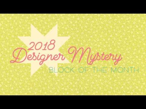 2018 Designer Mystery Block of the Month Club | Fat Quarter Shop