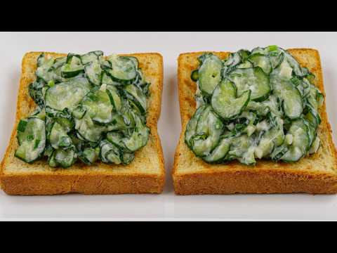 Bread Cucumber Salad Recipe! Yummy Bread Salad