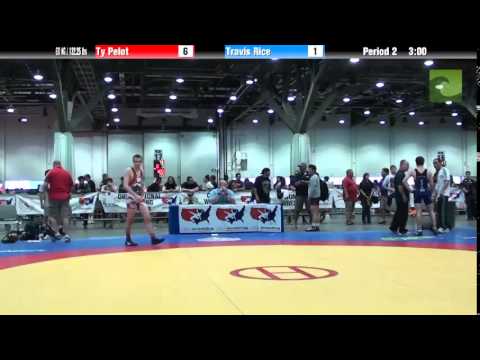 Men 60 KG / 132.25 lbs - Ty Pelot vs. Travis Rice
