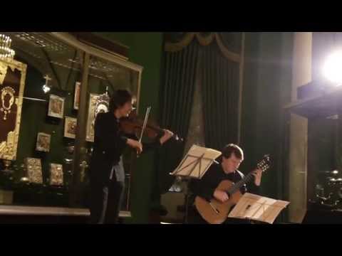 Franz Shubert "Arpeggione" Sonata - II&III, Duo - Serj Poltavskiy (viola) & Dmitry Murin (guitar)