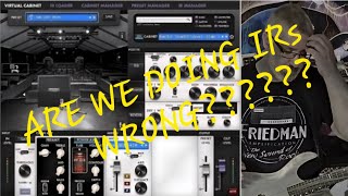 1x12 vs 4x12? We Need to Talk About IRs