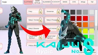 Kaiju No.8 ထဲကအဓိက character ရဲ့ Kaiju လုပ်နည်း/Kaiju No.8 in Sakura school simulator