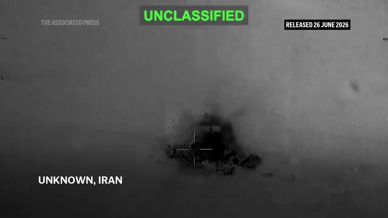 Video | CENTCOM releases video of US strike on Iran after attack on cargo ship