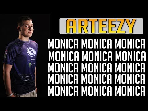 Arteezy - WatchUP for Monica | Dota 2 Arteezy Funny Clip