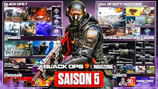 La Saison 5 de Black Ops 7 & Warzone Entièrement Dévoilée...