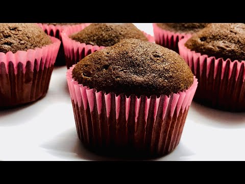 Chocolate Cupcake Recipe Without Oven | How to make Chocolate Cupcake |Easy chocolate Muffins Recipe