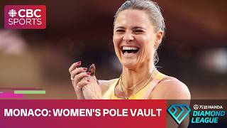 Nina Kennedy puts on world lead-setting performance in pole vault at Diamond League meet in Monaco