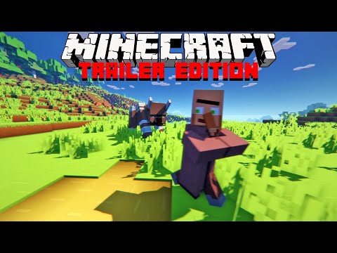 I Made Minecraft Look EXACTLY Like THE TRAILER!