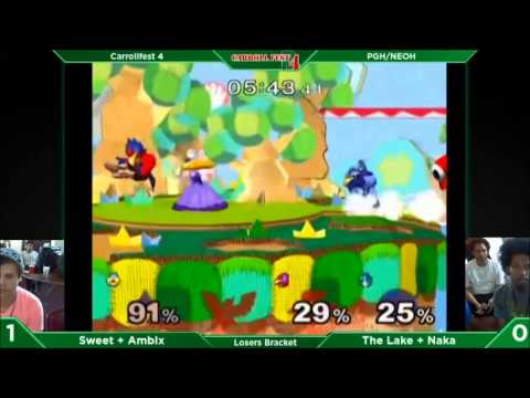Doubles (Losers Semis) | Sweet & Ambix vs. The Lake & Naka | Carrollfest 4