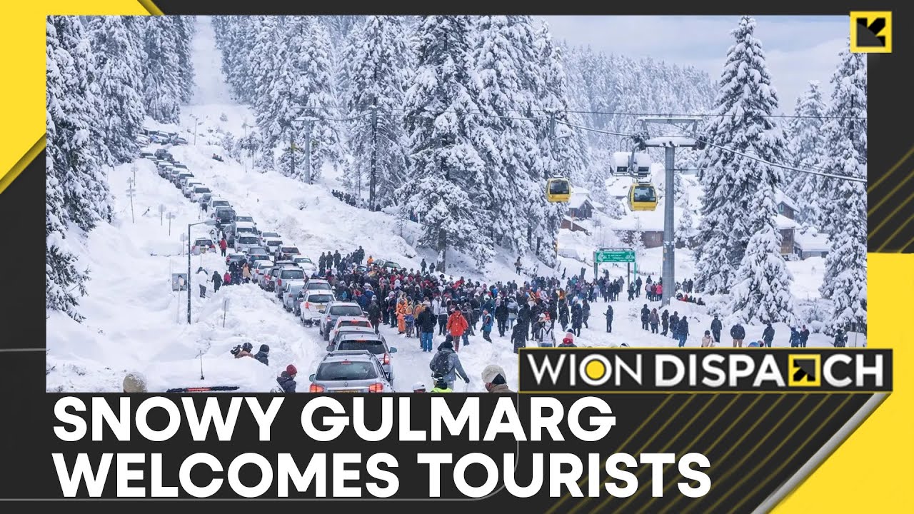 India’s Winter Wonderland: Snow-Clad Gulmarg Welcomes Global Tourists | WION