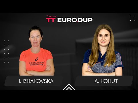 07:00 Inha Izhakovska - Alina Kohut 10.10.2025 TT Euro.Cup Women Ukraine Star TABLE 4