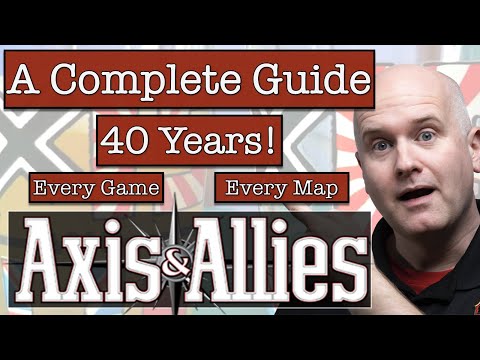 Axis and Allies - A Complete Guide to 40 Years of History!