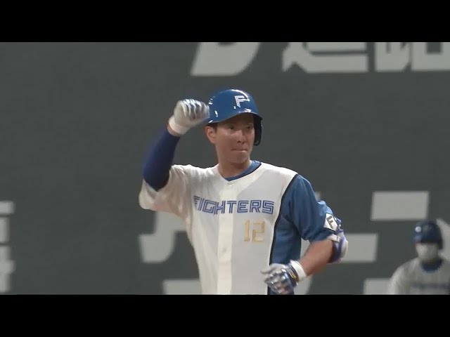 【3回裏】得点圏打率は10割!! ファイターズ・松本剛 反撃のタイムリーヒット!! 2022年4月9日 北海道日本ハムファイターズ 対 東北楽天ゴールデンイーグルス