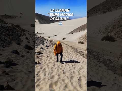UNA DUNA DE 90 METROS EN CATAMARCA 🇦🇷