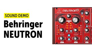 Video thumbnail for Behringer Neutron Sound Demo (no talking) by Bonedo Synthesizers