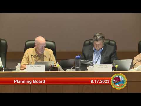 8.17.2023 Planning Board