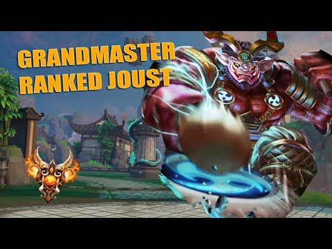 Smite: Grandmaster Ranked Joust: RAIJIN "buff"(gameplay)
