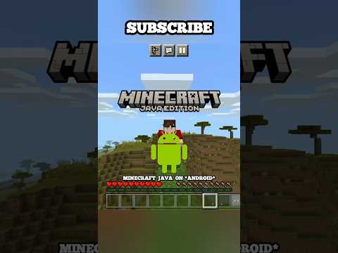 How to play Minecraft Java Edition in Android Phone ( Explanation Coming Soon ) #minecraft