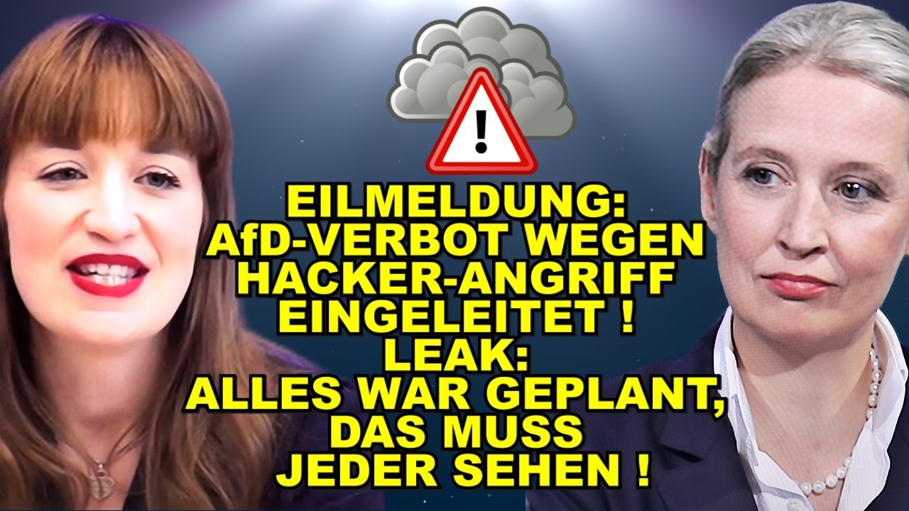EIL: AfD-Verbot wegen HACKER-ANGRIFF!