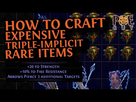 [PoE 3.26] - TRYING TO CRAFT A MIRROR TIER QUIVER for my build// How to make great synthesized bases