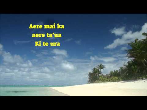 Ua hiti te marama-Enua manea Rarotonga lyrics