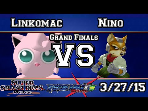 RRX9! - Linkomac (Jigglypuff) Vs Nino (Fox, Falco) - SSBM Grand Finals - Melee