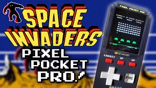 NEW Space Invaders Pixel Pocket Pro from My Arcade! | It's S.I. on the GO!