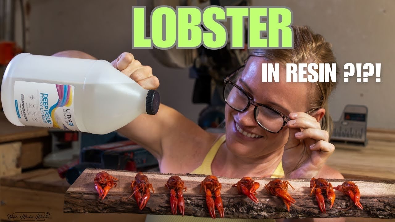 Encase Baby Lobster in RESIN ?!?