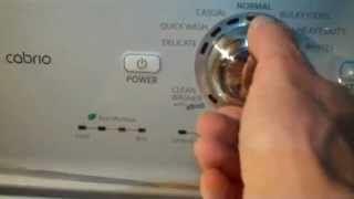 Entering Diagnostic Mode in a Whirlpool Vertical Modular Washer (VMW)