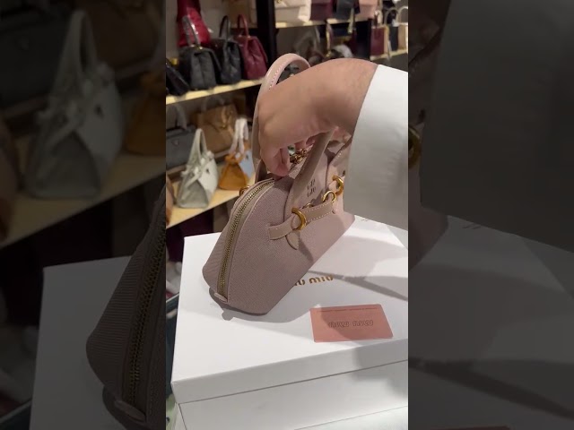 حقيبة ميو - موديل حديث pink&gray