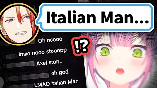 Download lagu Towa Notices Chat Go Crazy When Axel Says Italian ... mp3