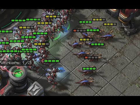StarCraft II in 4k: Authentic bronze to GM: Gold 2, facing BCs, ling drops and DTs